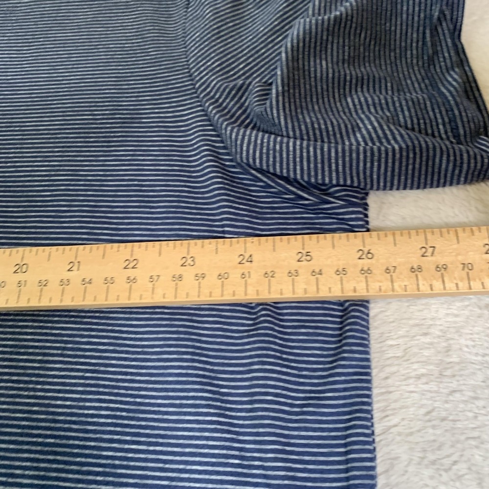 01.ALGO Polo Shirt Mens 2XL Lot Of 3 Striped Blue Rust Golf Performance Stretch - Picture 12 of 15